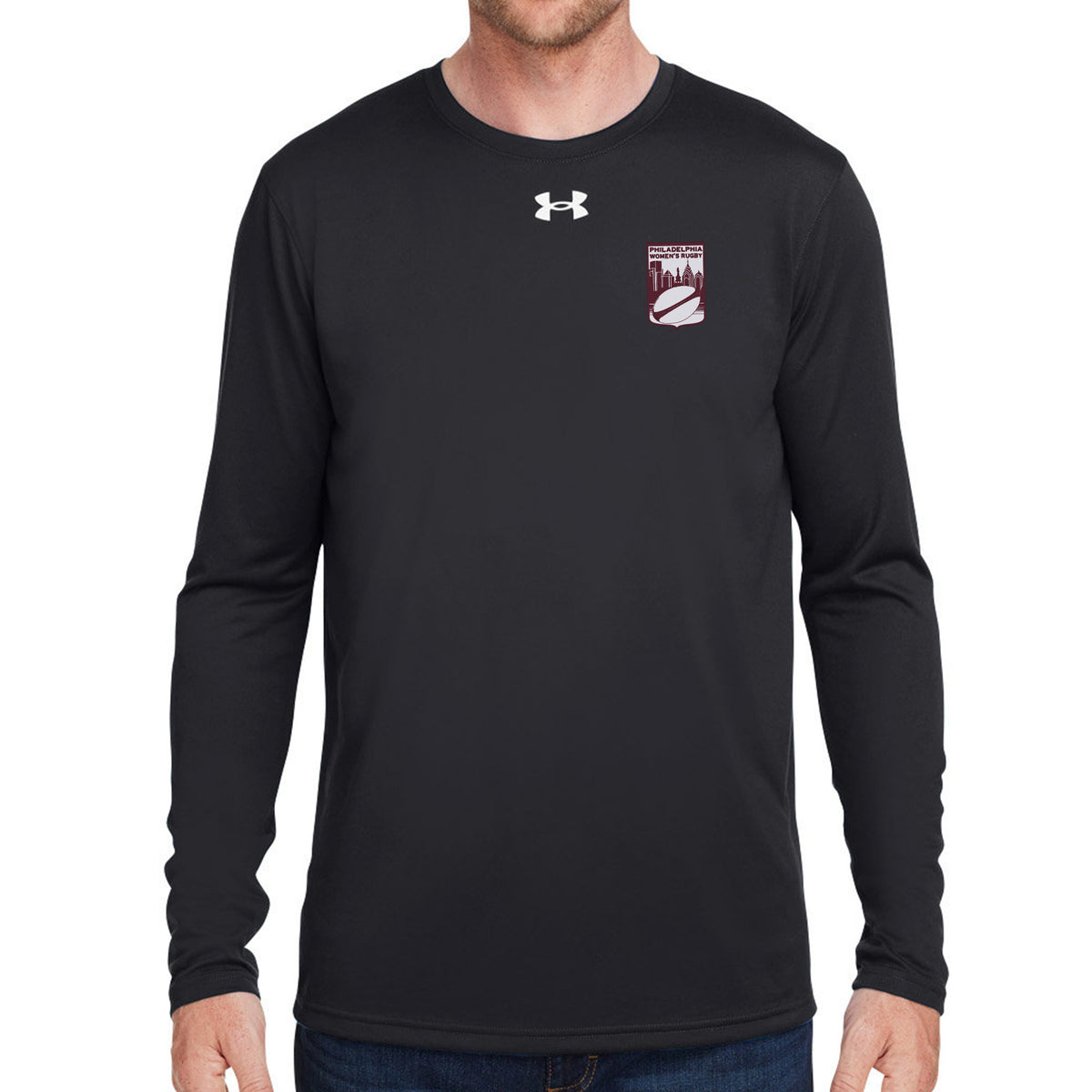 Rugby Imports Philadelphia Rugby UA Team Tech LS T-Shirt
