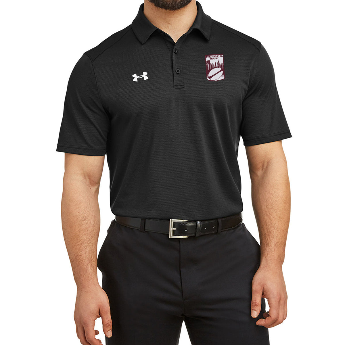 Rugby Imports Philadelphia Rugby UA Team Tech Polo