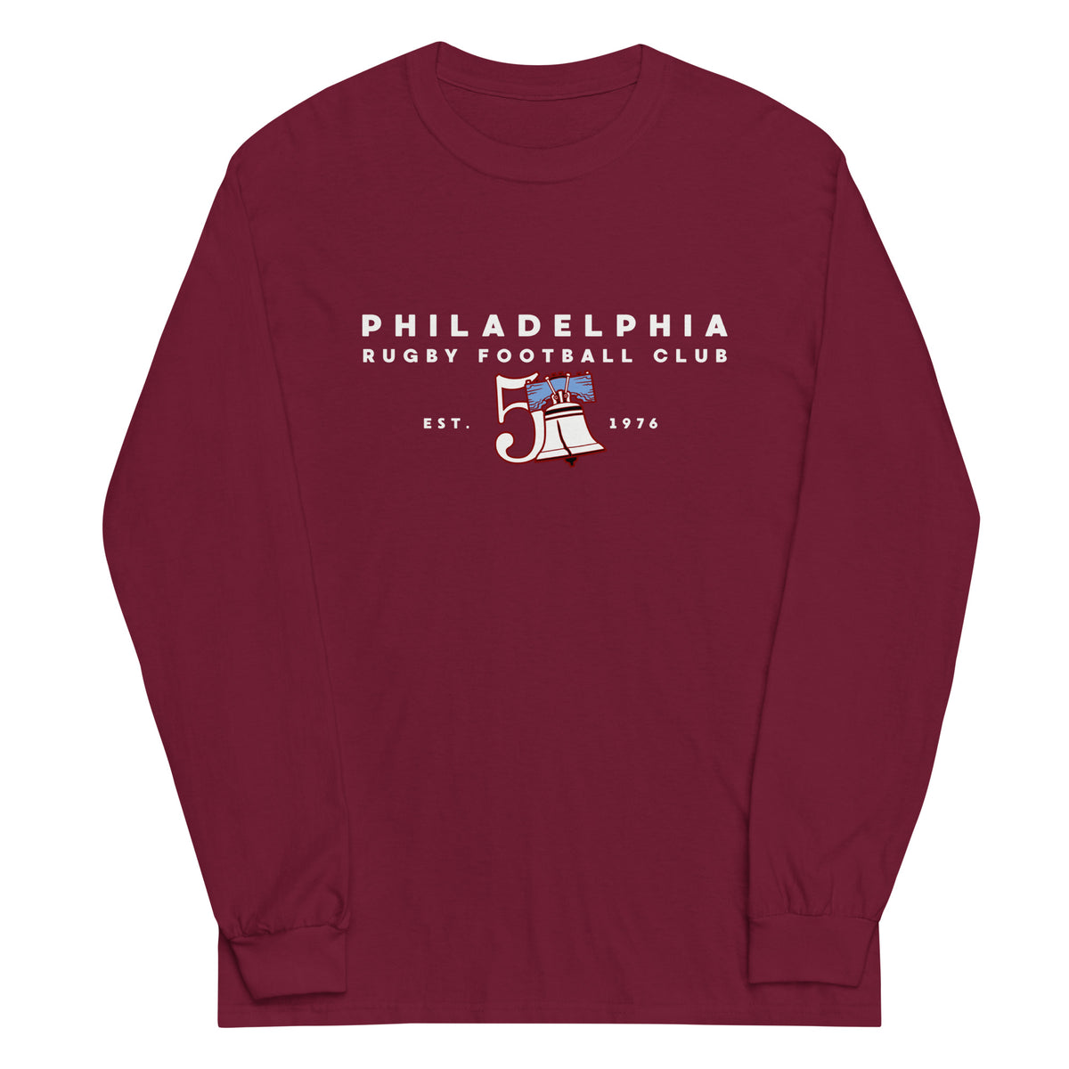 Rugby Imports Philly RFC 50th Anniv. Classic Long Sleeve T-Shirt