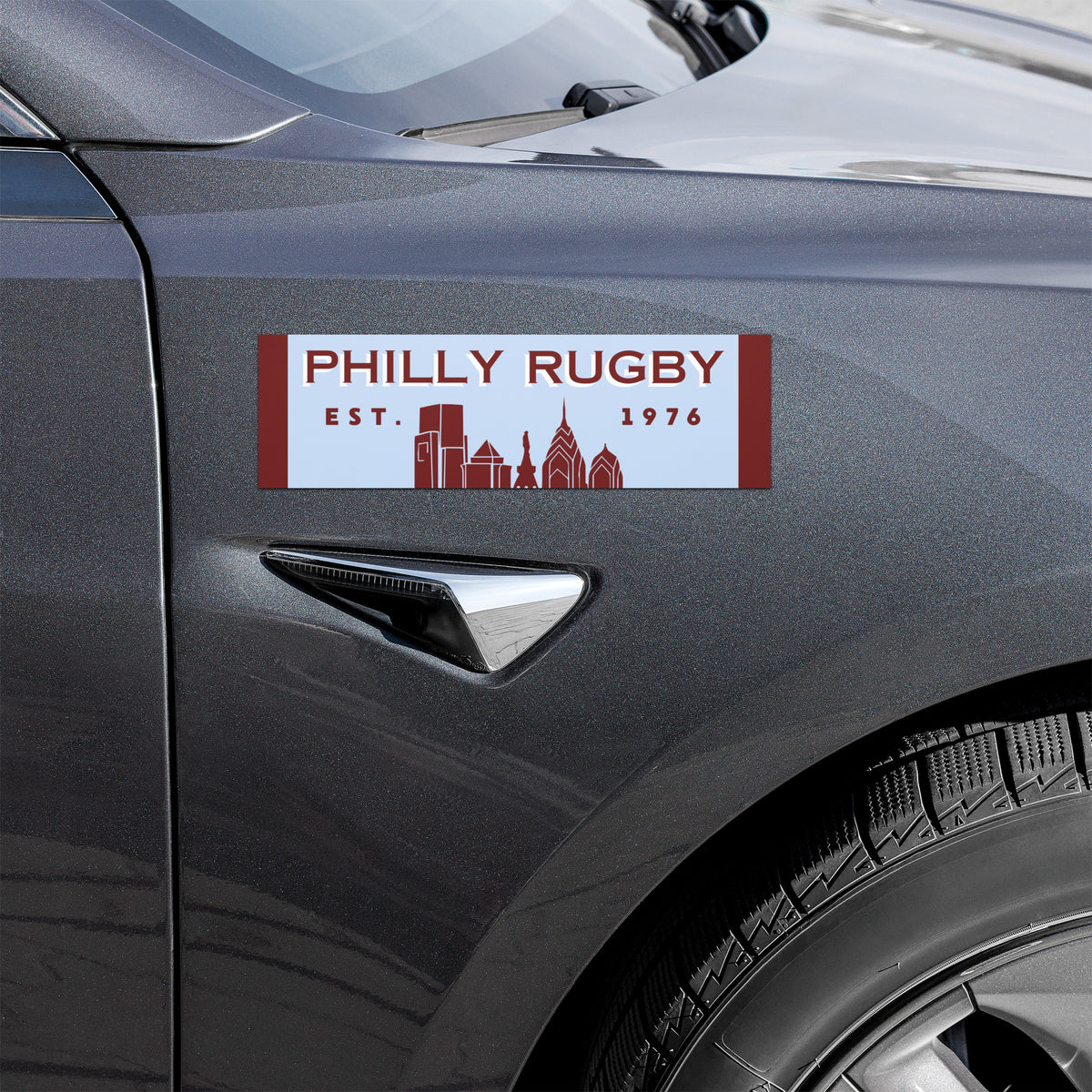 Rugby Imports Philly Rugby Car Magnet