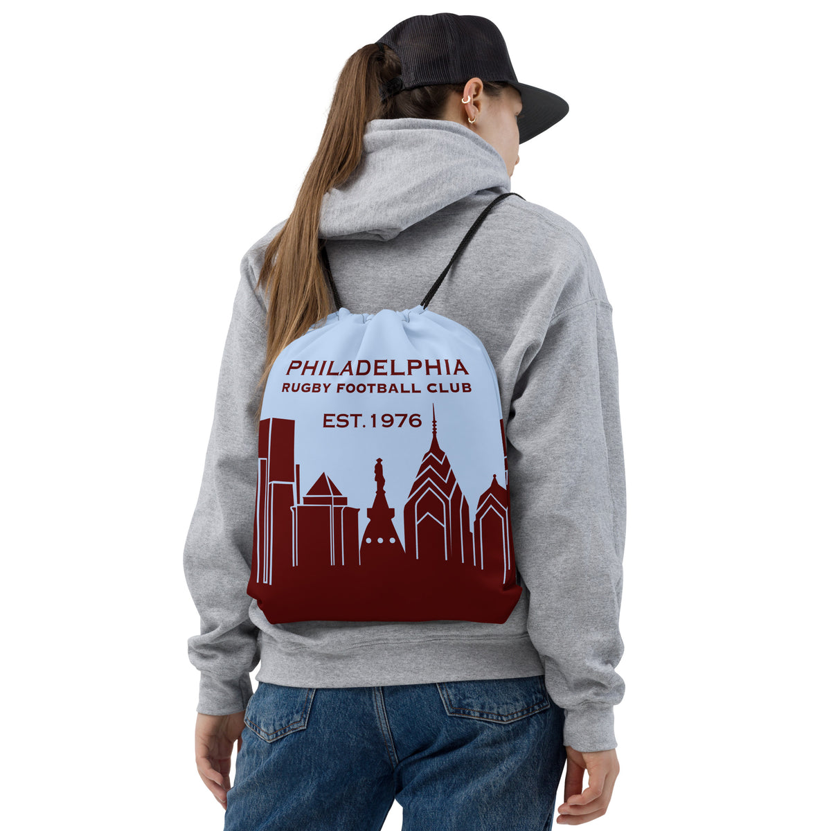 Rugby Imports Philly Rugby Drawstring Bag