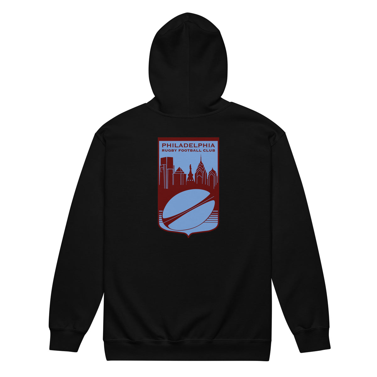 Rugby Imports Philly Rugby Heavy Blend Zip Hoodie