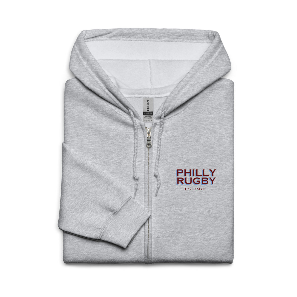 Rugby Imports Philly Rugby Heavy Blend Zip Hoodie