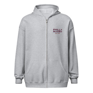 Rugby Imports Philly Rugby Heavy Blend Zip Hoodie