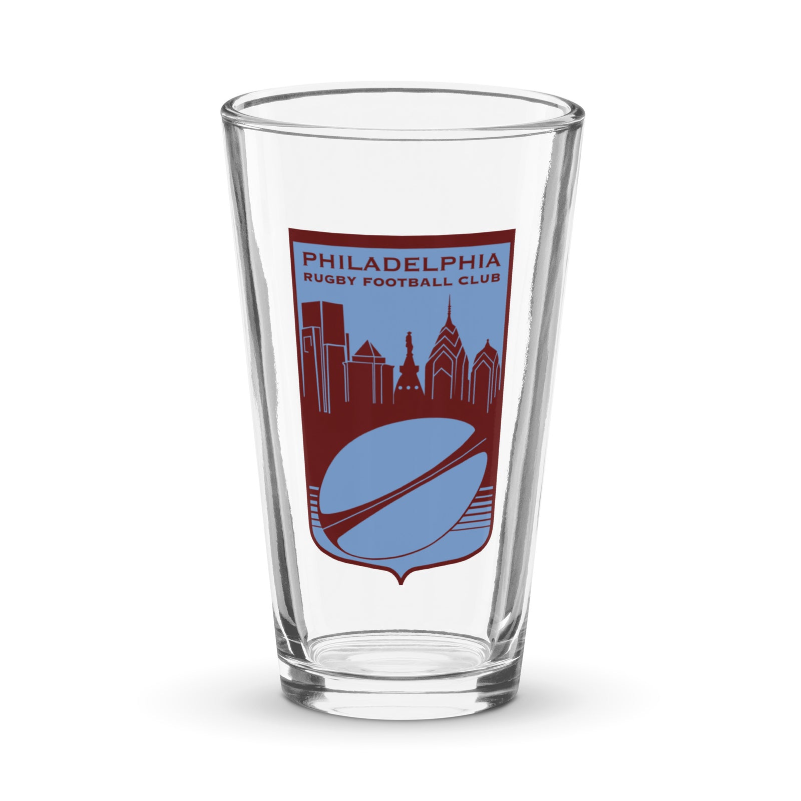 Rugby Imports Philly Rugby Pint Glass
