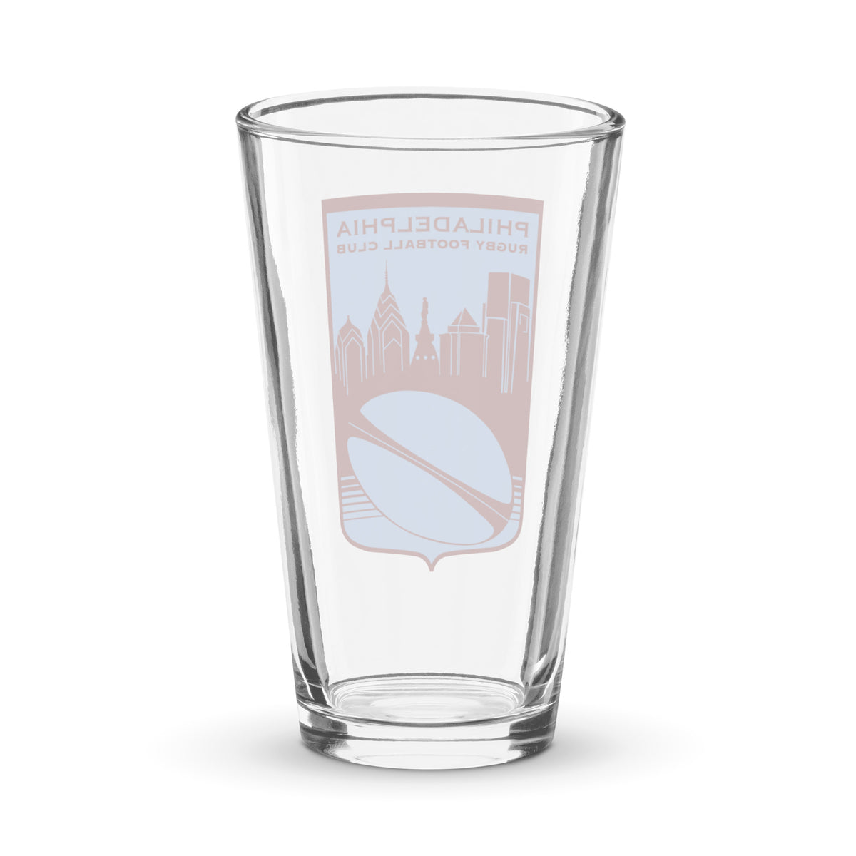 Rugby Imports Philly Rugby Pint Glass