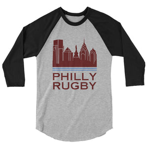 Rugby Imports Philly Rugby Raglan 3/4 Sleeve Tee