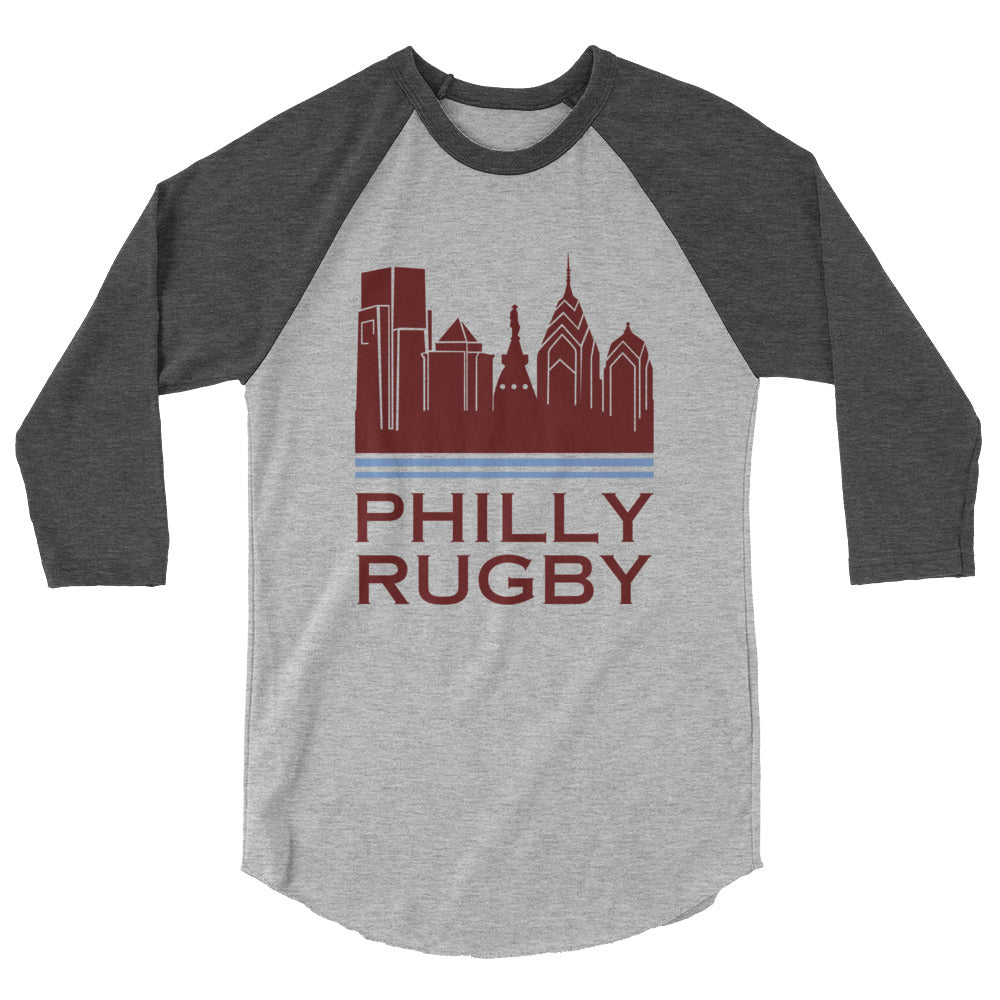 Rugby Imports Philly Rugby Raglan 3/4 Sleeve Tee