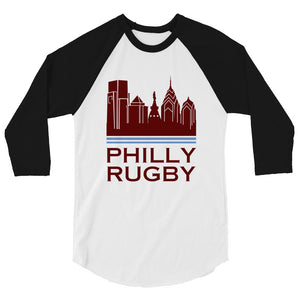 Rugby Imports Philly Rugby Raglan 3/4 Sleeve Tee