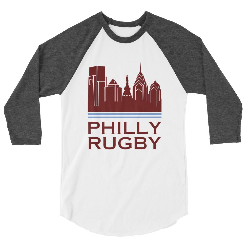 Rugby Imports Philly Rugby Raglan 3/4 Sleeve Tee