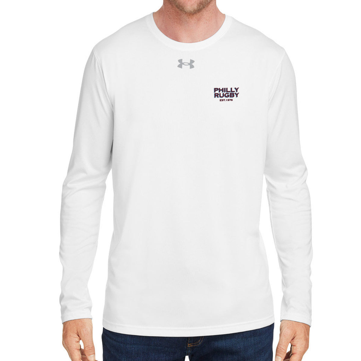 Rugby Imports Philly Rugby UA Team Tech LS T-Shirt
