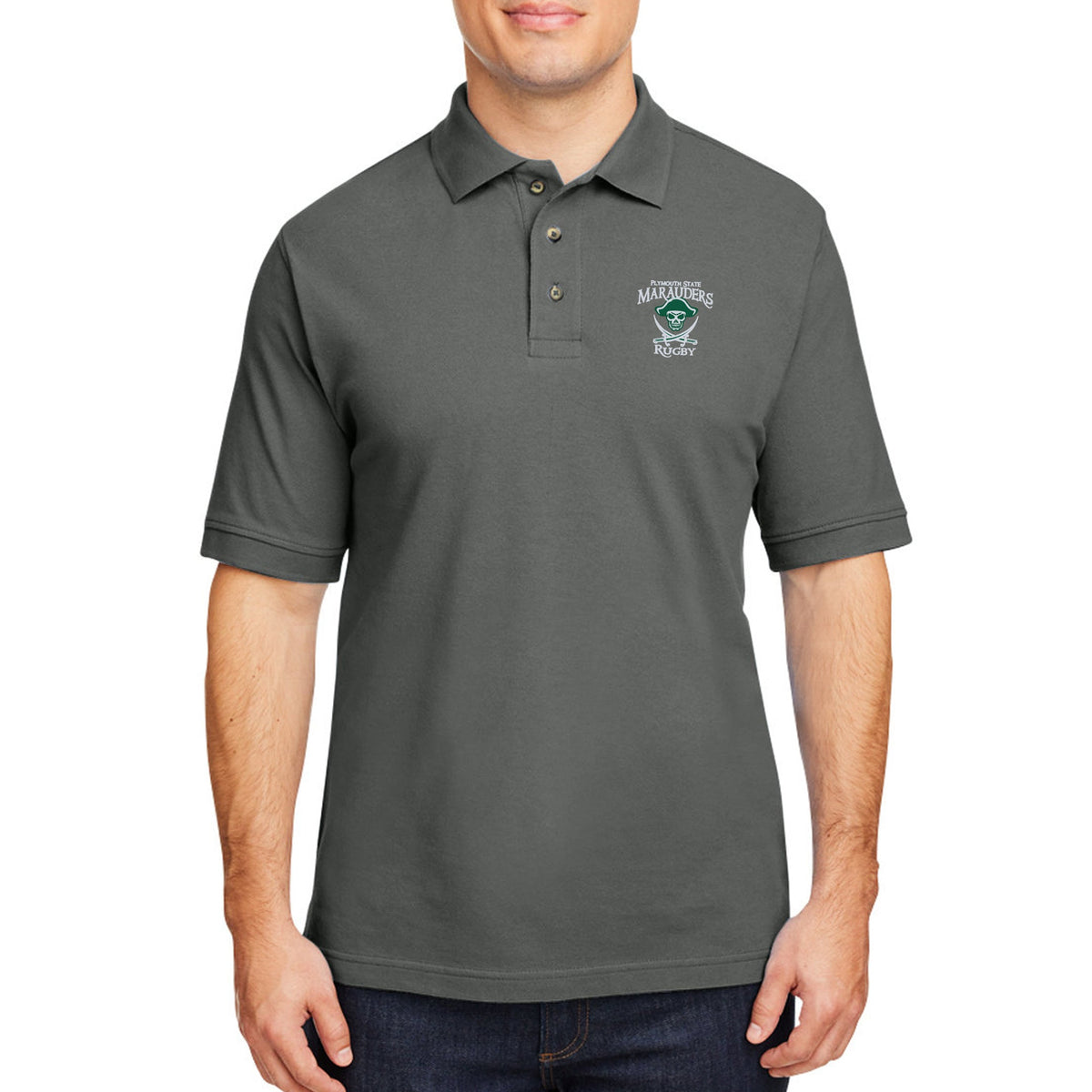 Rugby Imports Plymouth State WRFC Ringspun Cotton Polo