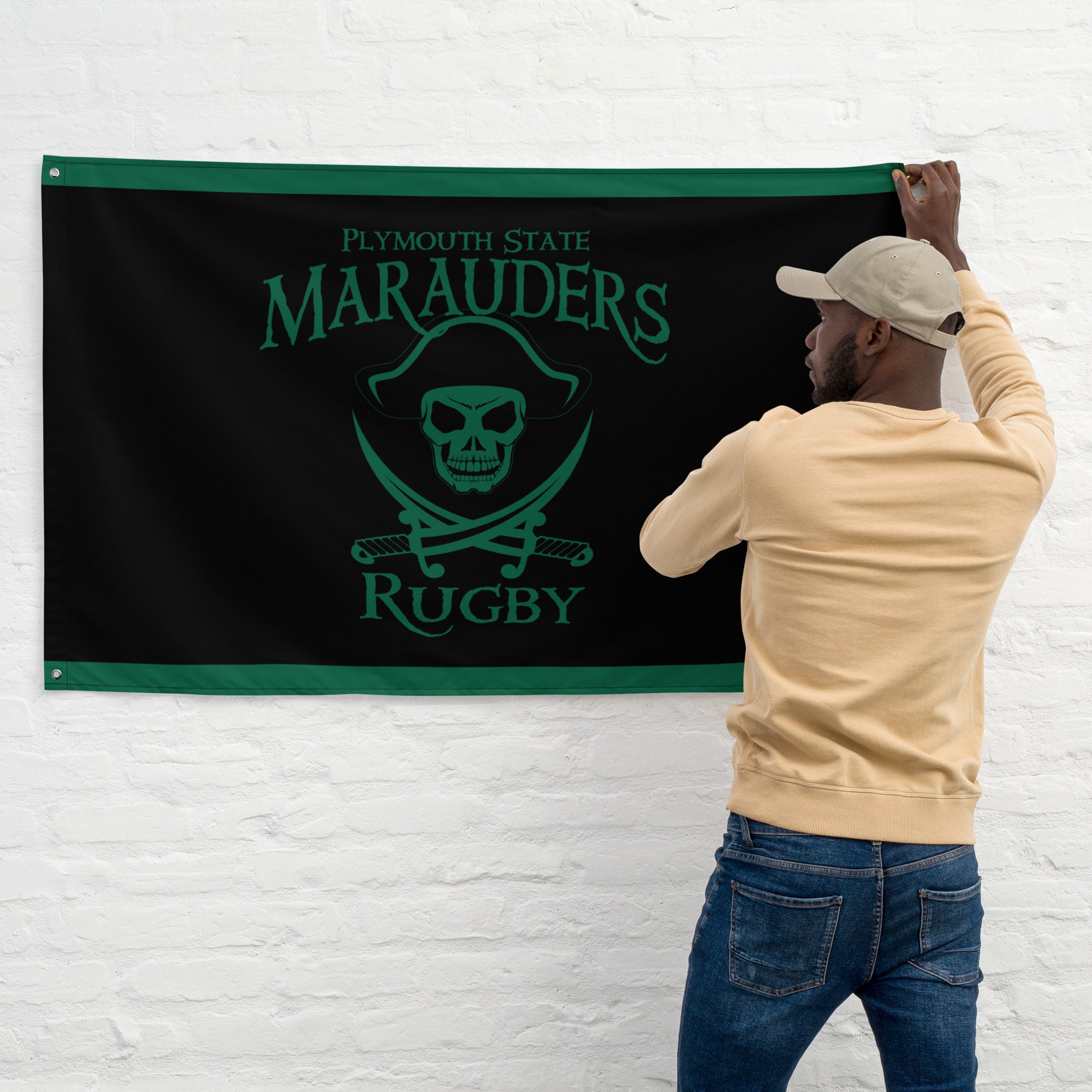 Rugby Imports Plymouth State WRFC Wall Flag