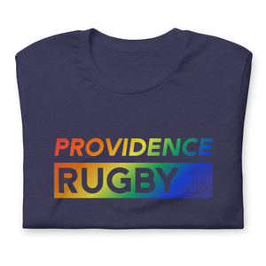 Rugby Imports Providence RFC Rainbow Logo T-Shirt