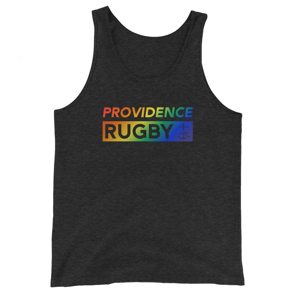 Rugby Imports Providence RFC Rainbow Logo Tank Top