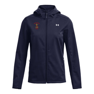 Rugby Imports Providence RFC Women's Coldgear Hooded Infrared Jacket