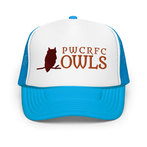 Rugby Imports PWCRFC Owls Foam Trucker Hat