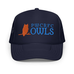 Rugby Imports PWCRFC Owls Foam Trucker Hat