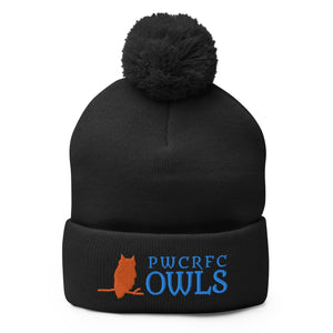 Rugby Imports PWCRFC Owls Pom-Pom Beanie