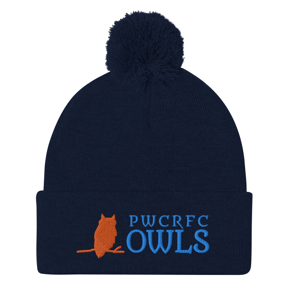Rugby Imports PWCRFC Owls Pom-Pom Beanie