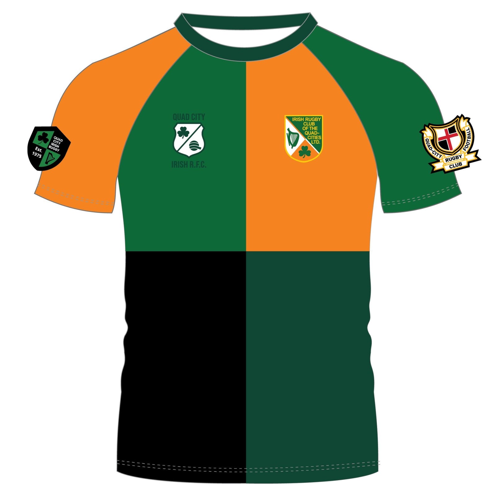 Rugby Imports Quad City Irish RFC Training T-Shirt