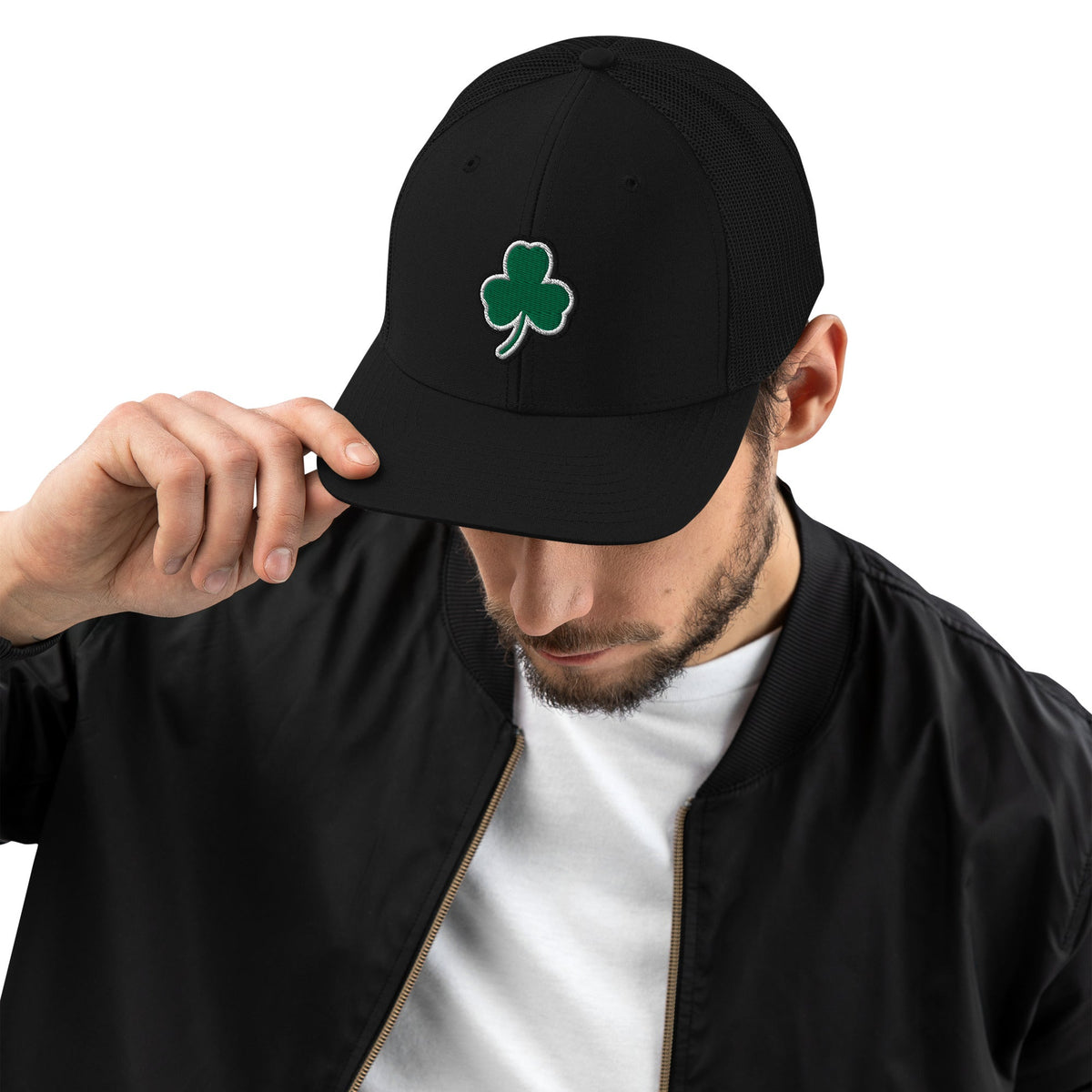 Rugby Imports Quad City Rugby Shamrock Trucker Cap