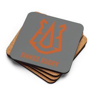 Rugby Imports Rhinos Rugby Cork-Back Coaster