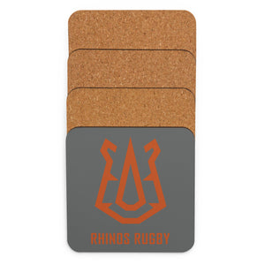 Rugby Imports Rhinos Rugby Cork-Back Coaster
