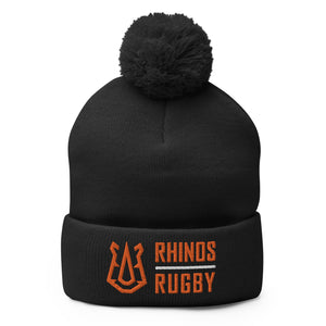 Rugby Imports Rhinos Rugby Pom Beanie