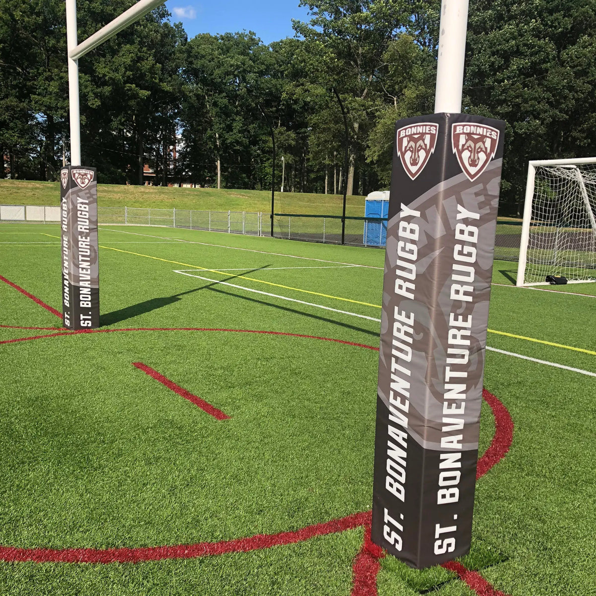 Rugby Imports RI Custom Square Goal Post Pad - Lined - 72"x12"x12"