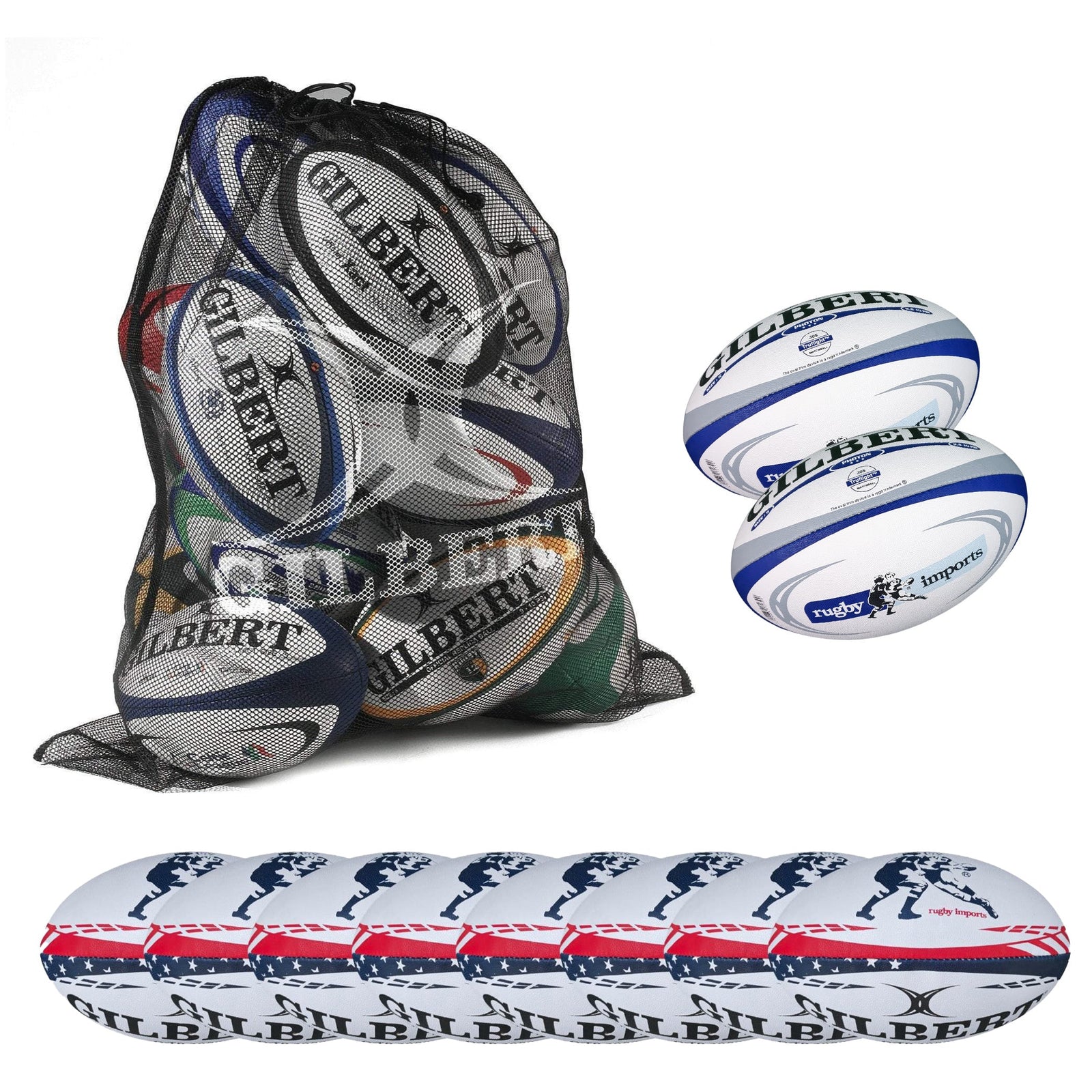 Rugby Imports RI Entry Level Rugby Ball Pack