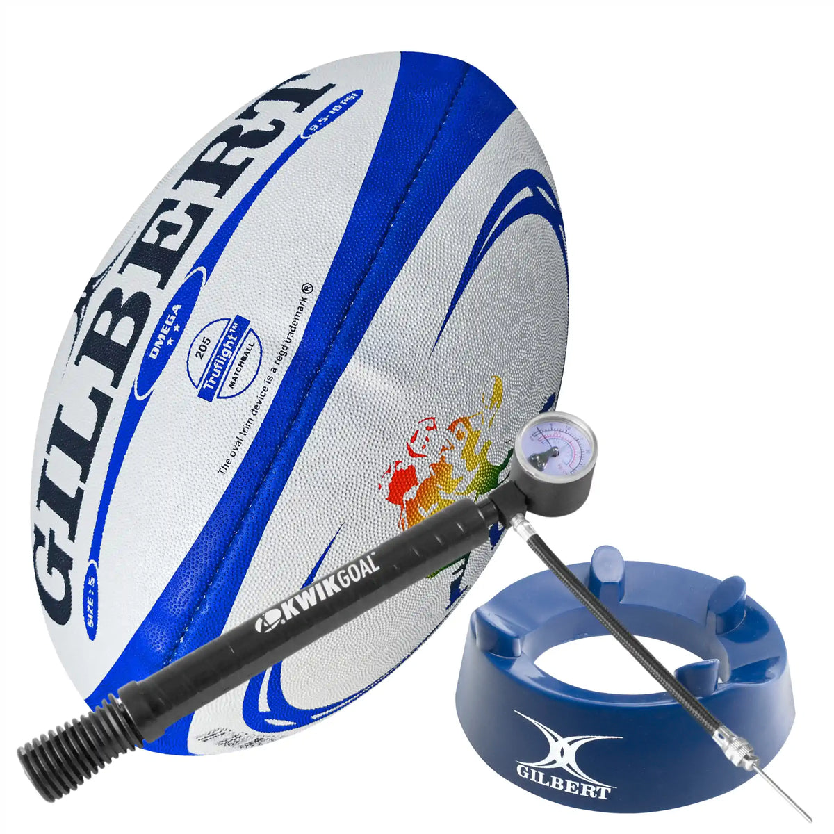 Rugby Imports RI Omega Match Ball Kicker Pack