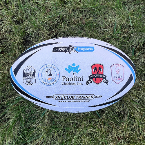 RI XV Club Trainer Rugby Ball - Custom - Rugby Imports