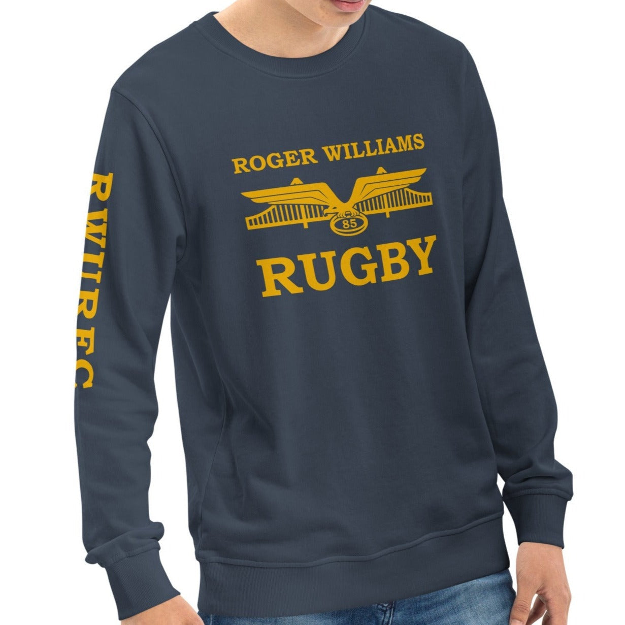 Rugby Imports Roger Williams RFC Retro Crewneck