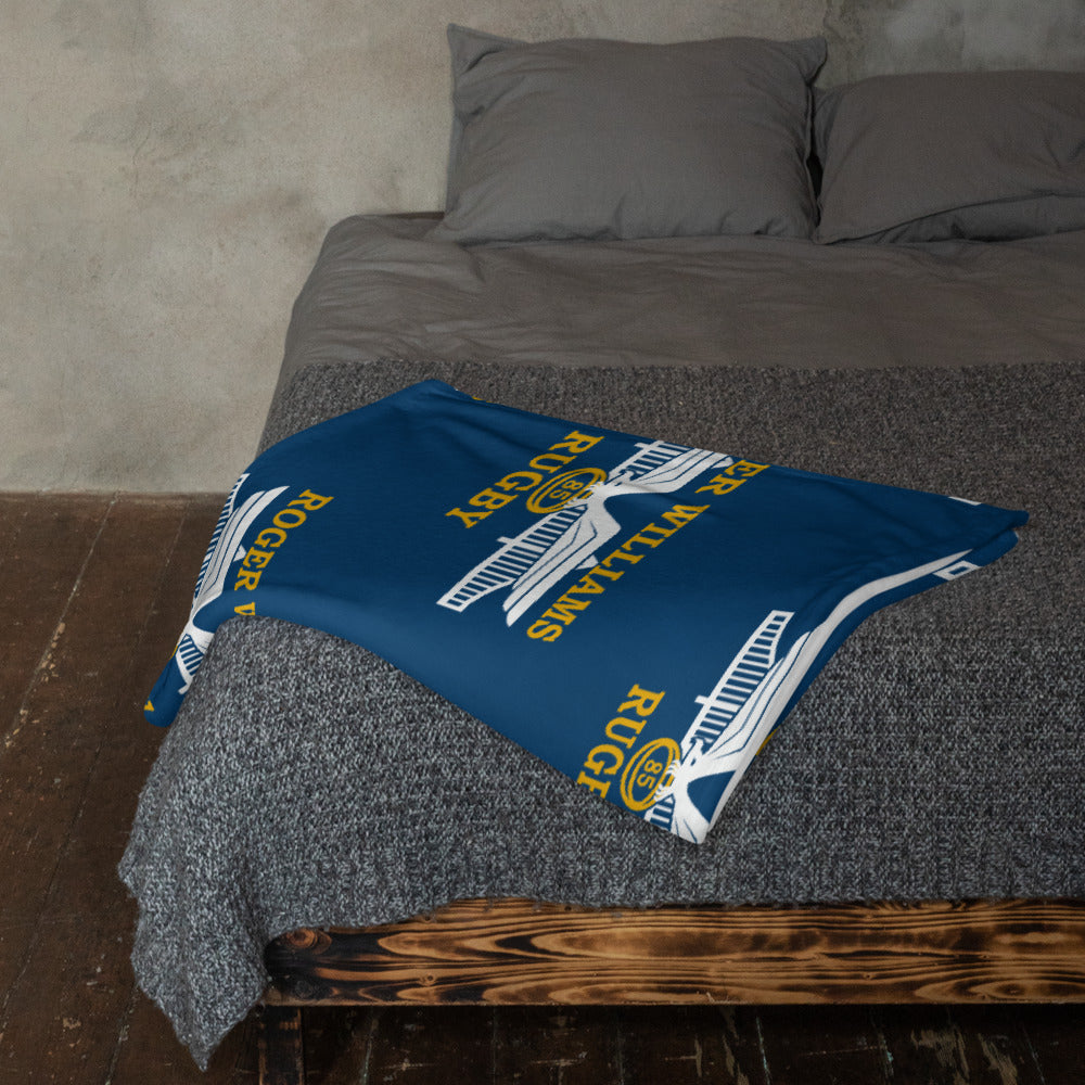 Rugby Imports Roger Williams RFC Throw Blanket