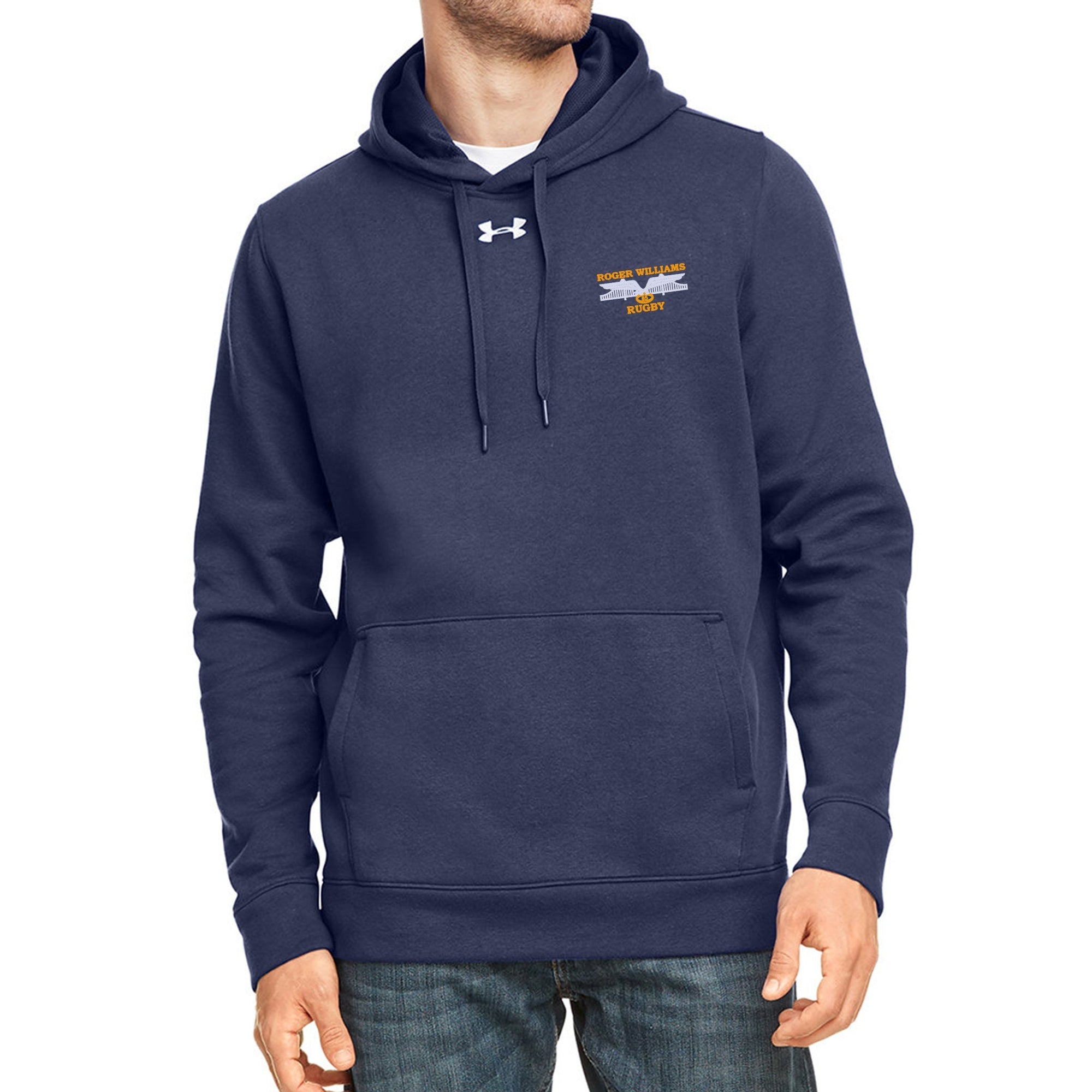 Rugby Imports Roger Williams RFC UA Hustle Hoodie