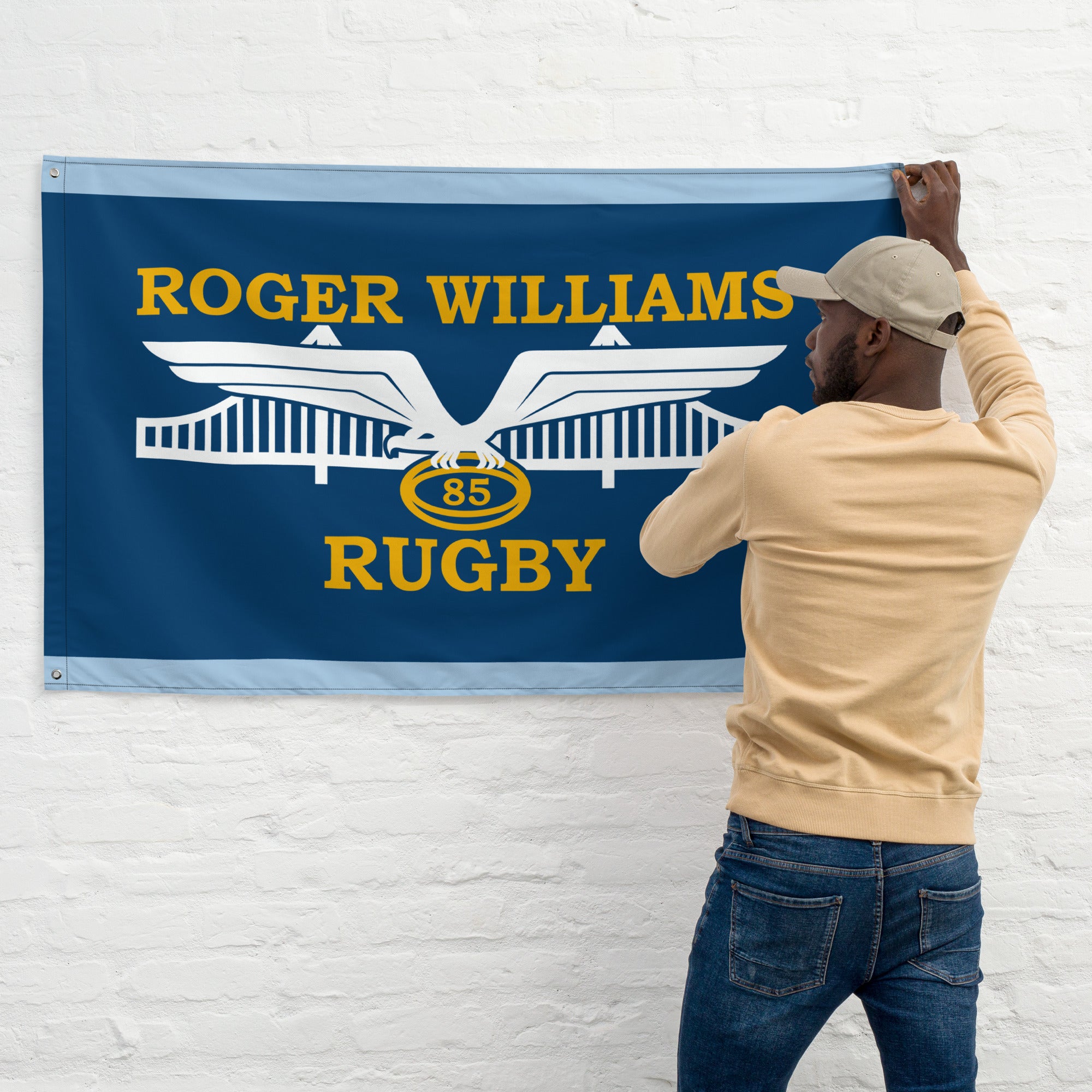 Rugby Imports Roger Williams RFC Wall Flag