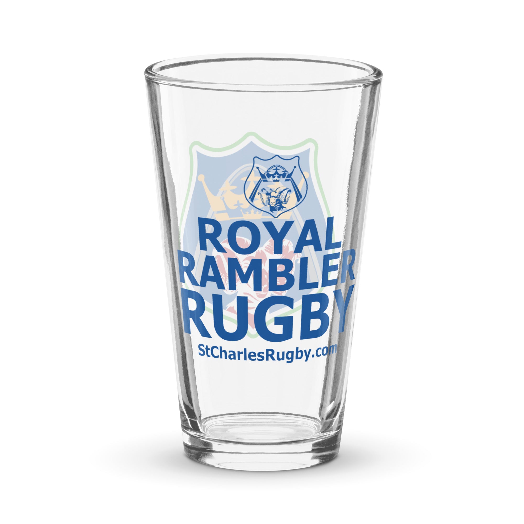 Ramblurs Rugby Royal Ramblers Pint Glass - Rugby Imports