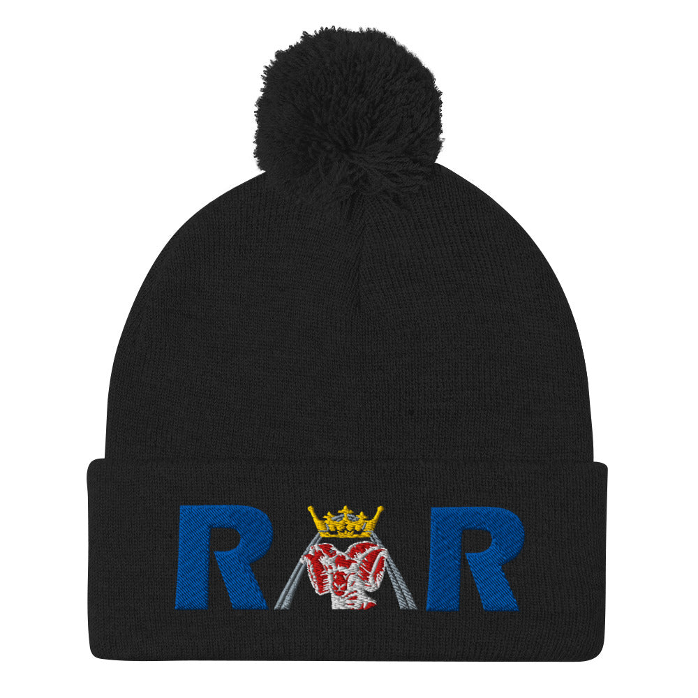 Rugby Imports Royal Ramblers Pom Beanie