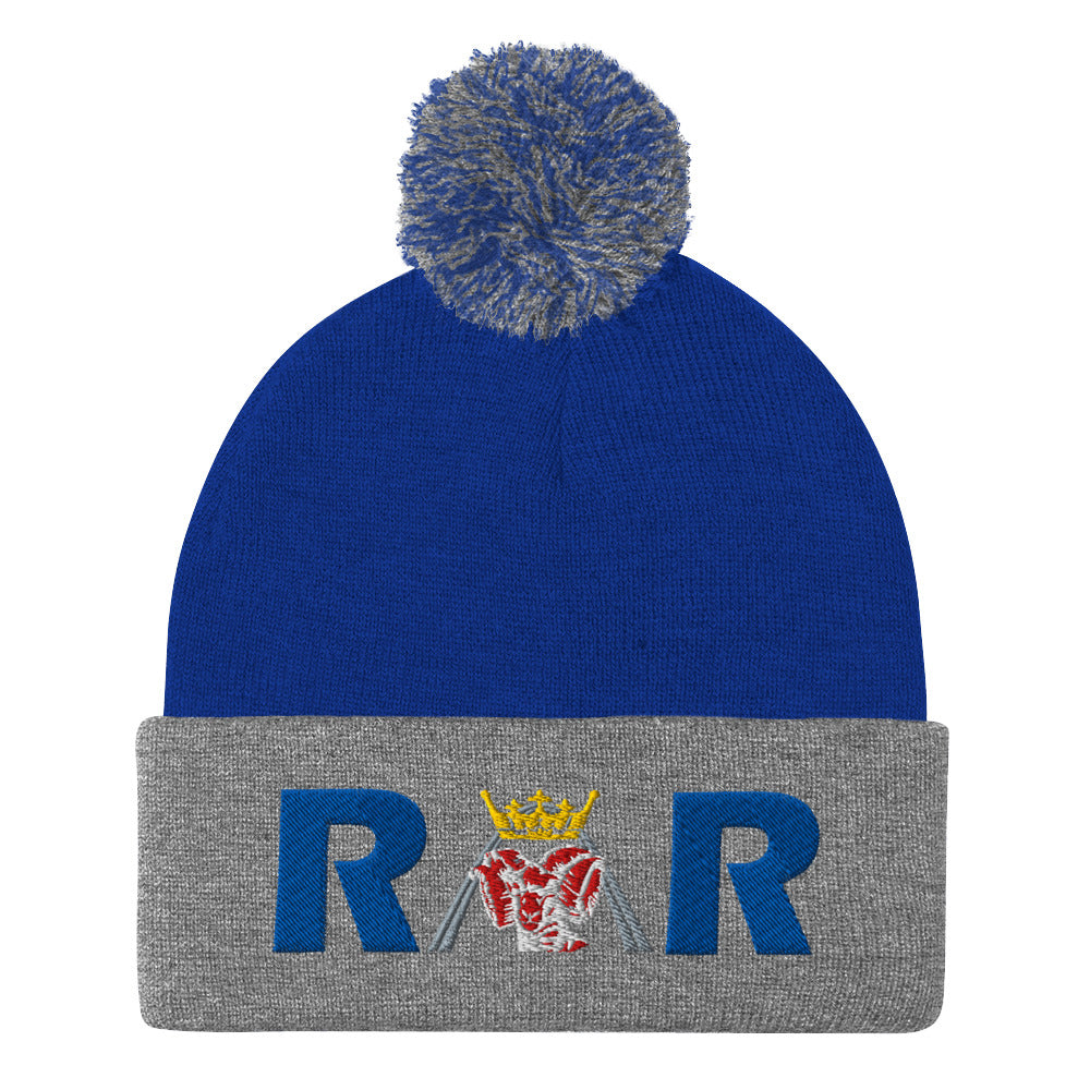 Rugby Imports Royal Ramblers Pom Beanie