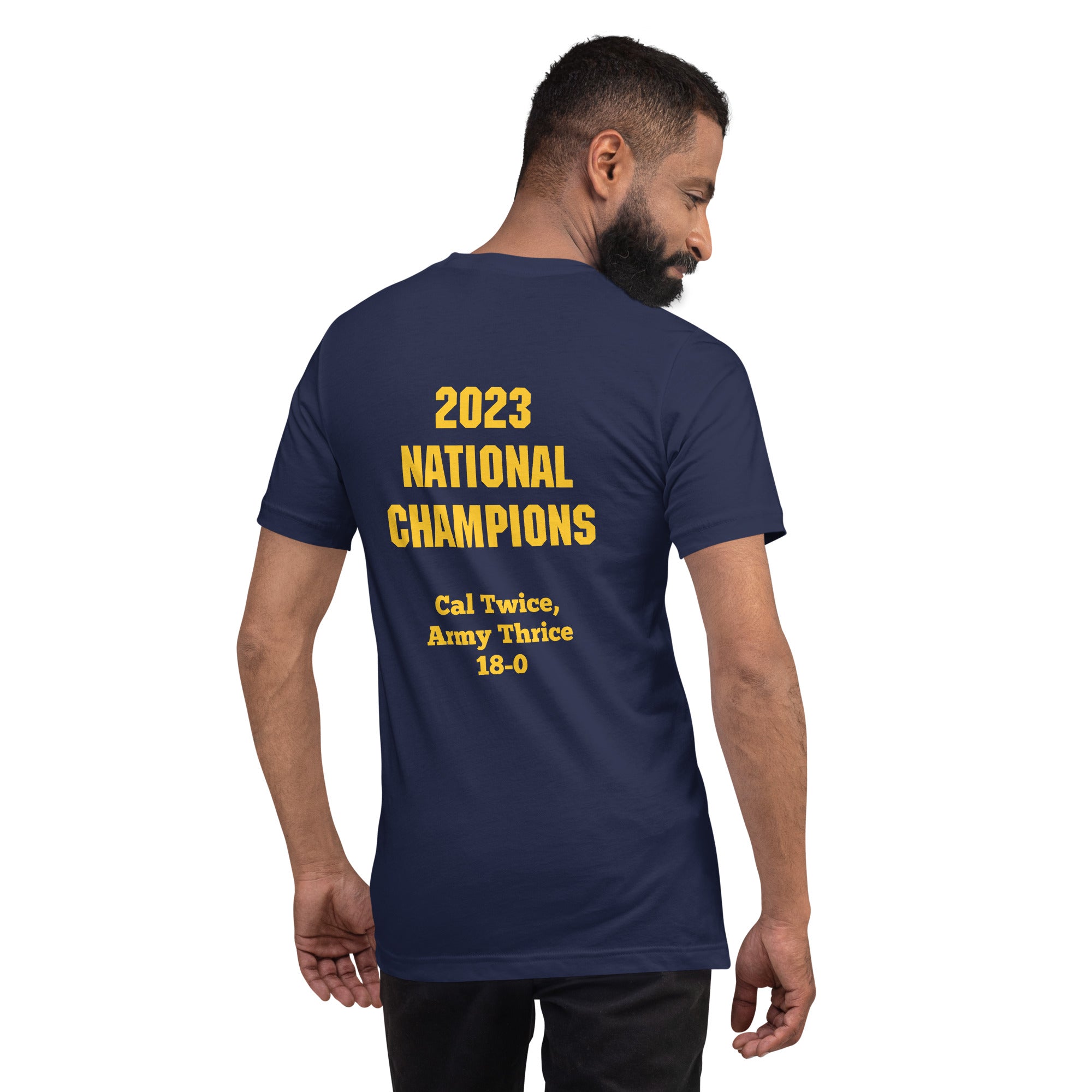 Navy Rugby 2023 National Champions T-Shirt - Rugby Imports