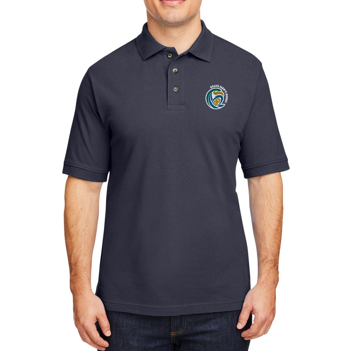 Rugby Imports Salve Men's Rugby Ringspun Cotton Polo