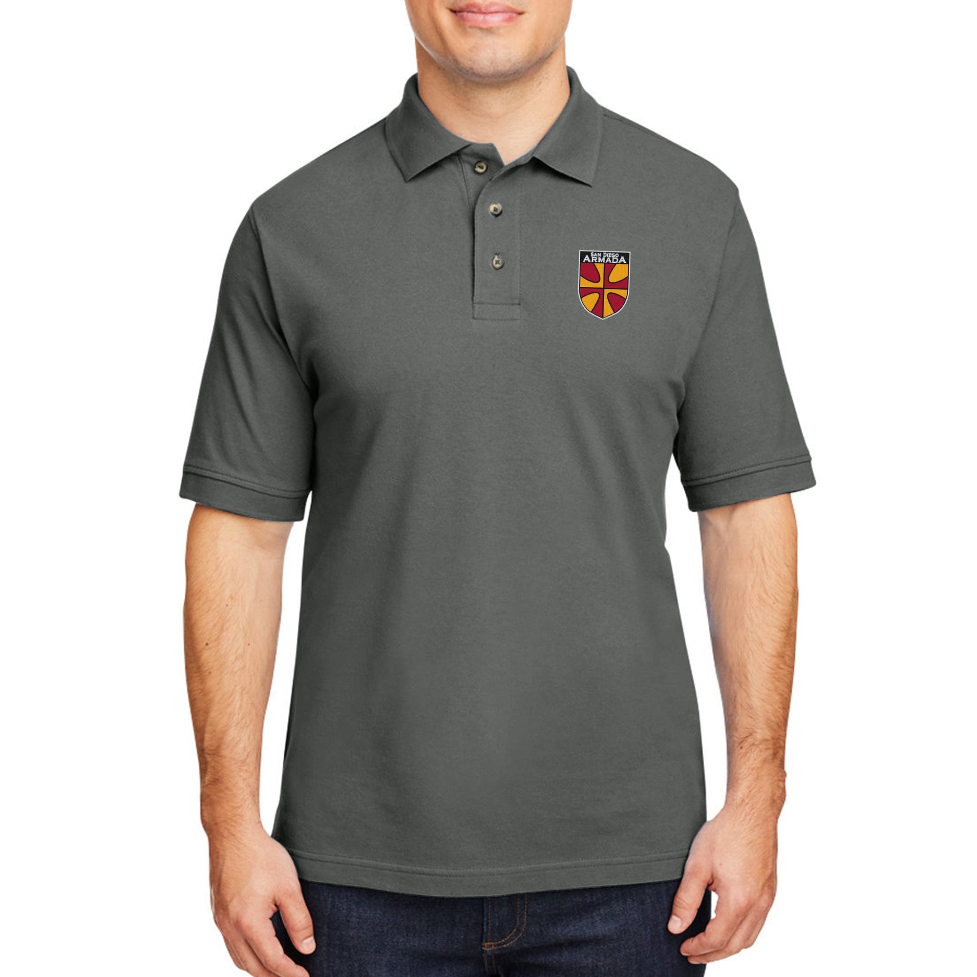 Rugby Imports San Diego Armada Ringspun Cotton Polo