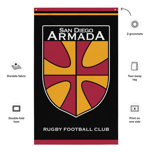 Rugby Imports San Diego Armada Wall Flag