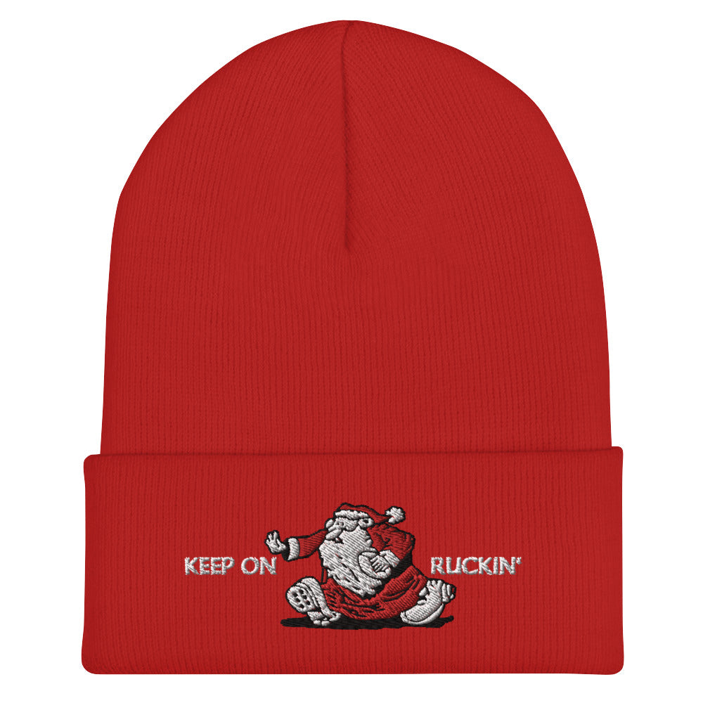 Rugby Imports Santa Keep On Ruckin' Beanie