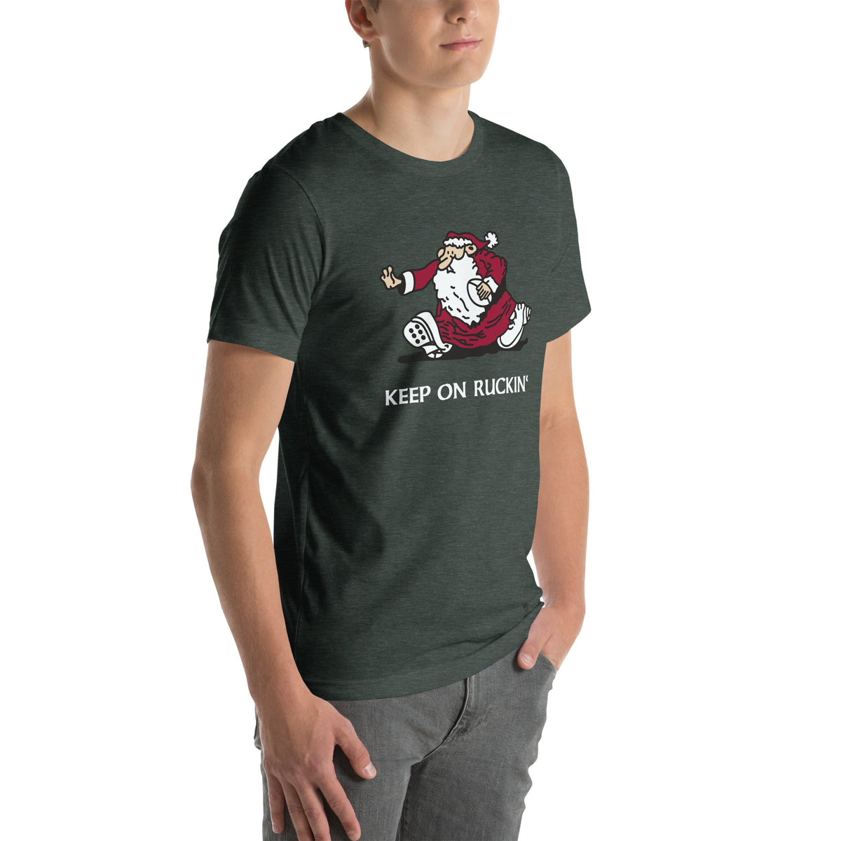 Rugby Imports Santa Keep On Ruckin' T-Shirt
