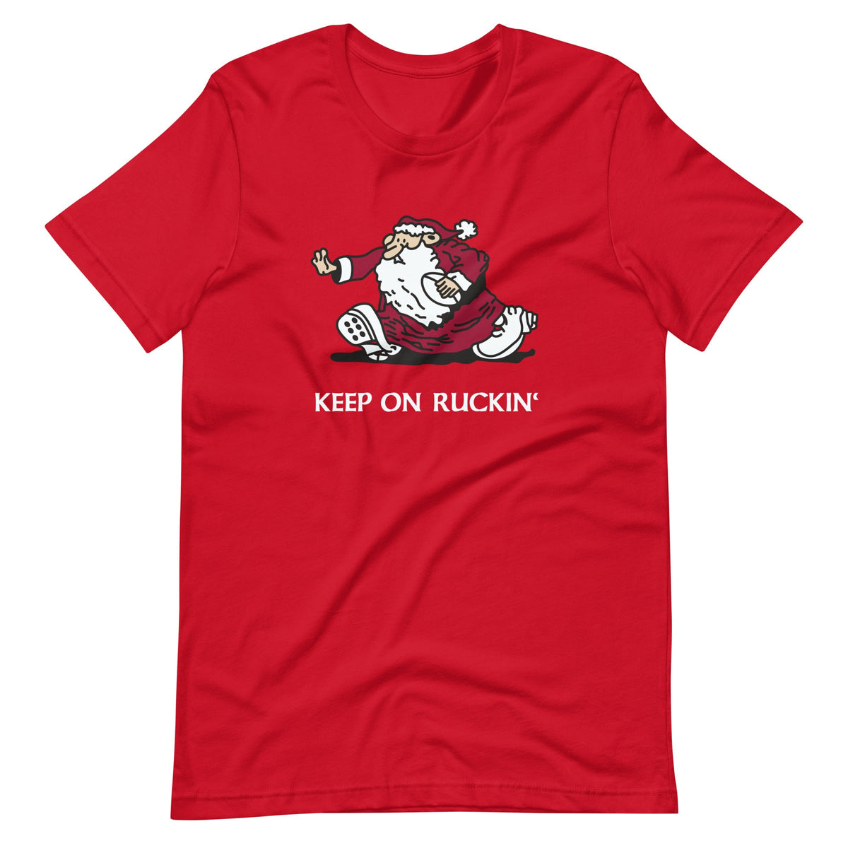 Rugby Imports Santa Keep On Ruckin' T-Shirt