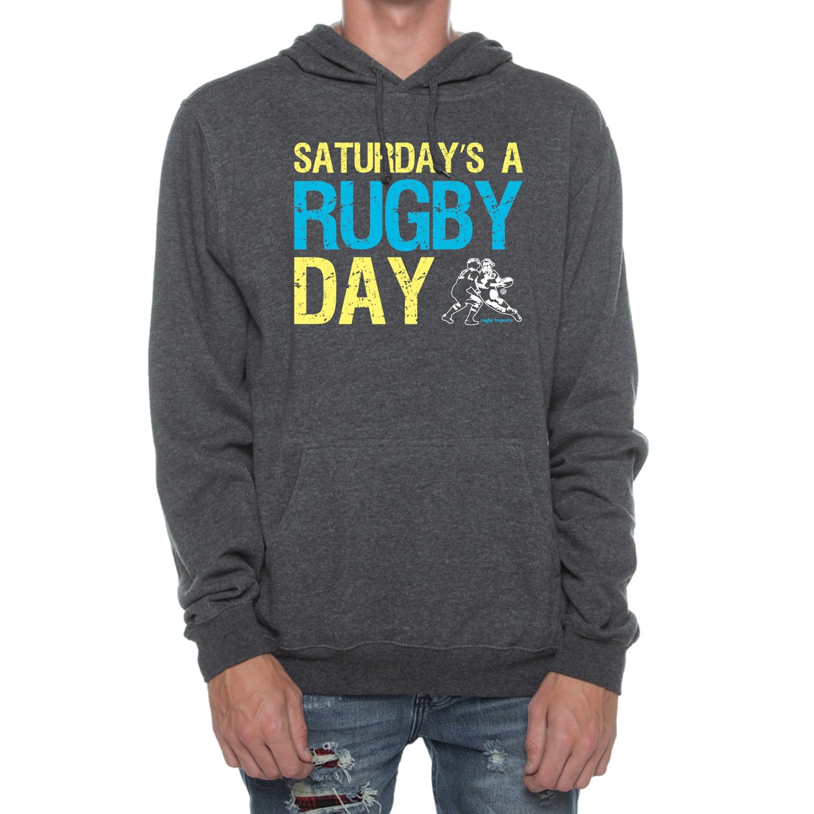Rugby Imports Saturday's a Rugby Day Lightweight Hoody