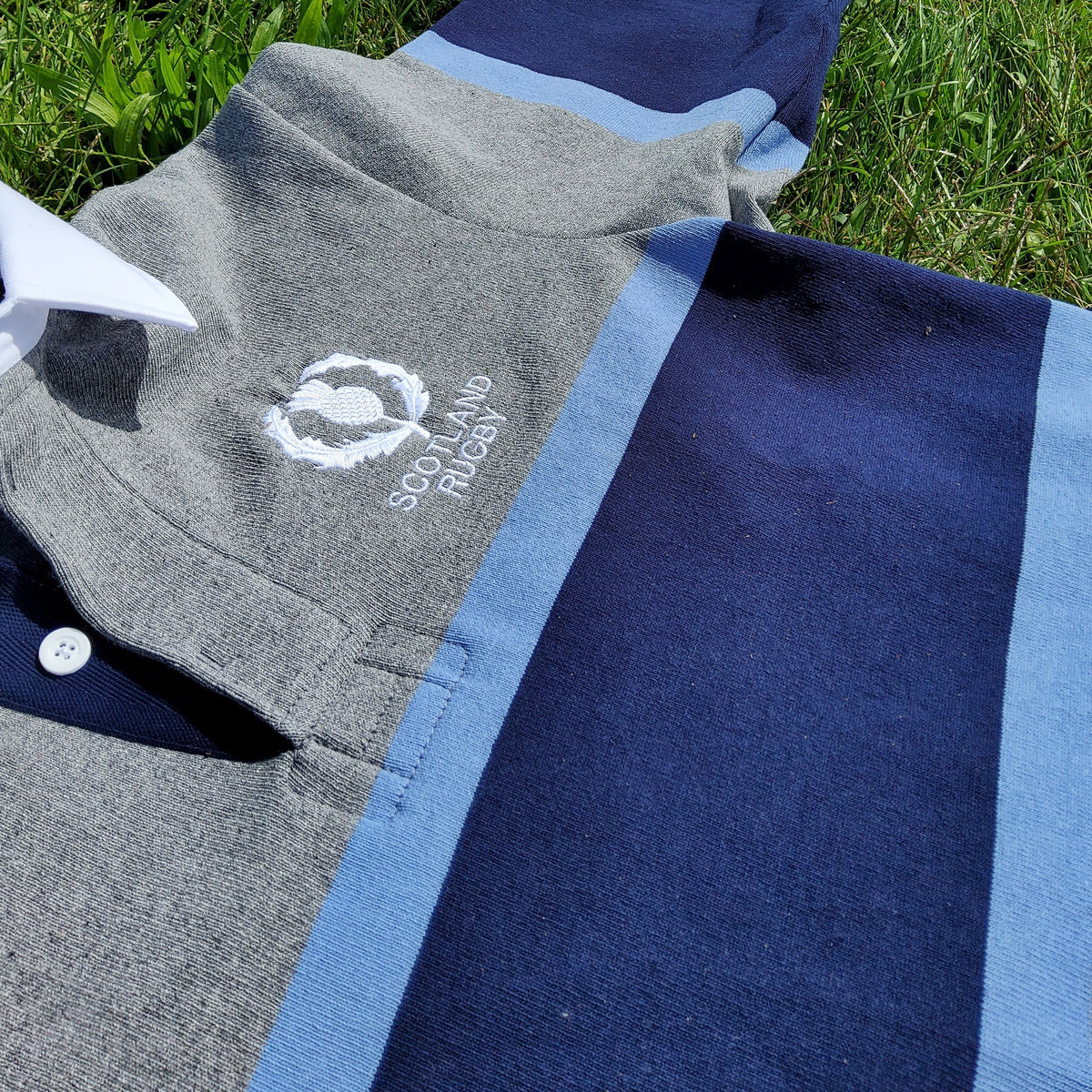 Rugby Imports Scotland Oxford Stripe Rugby Jersey