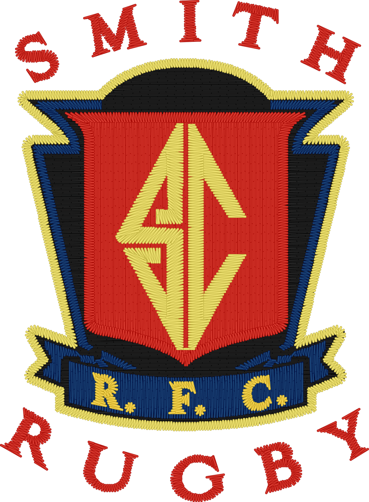 Rugby Imports Smith College RFC Embroidery